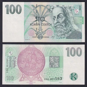 Banconota Repubblica Ceca 100 korun 1997 P.-18a SPL/XF - Imagen 1 de 1