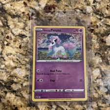 NEW Basic Pokemon Galarian Ponyta General Mills 25th Anniversary Promo Card FOIL