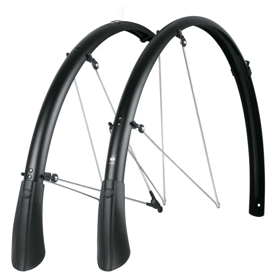 SKS Bluemels Mudguard Set - 700 x 53 - Matt Black - Image 1 of 1