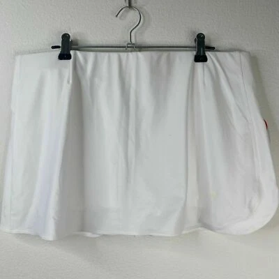 Wilson Womens NEW Large White Tennis Skirt Skort Shorts NWT - Image 1 of 4