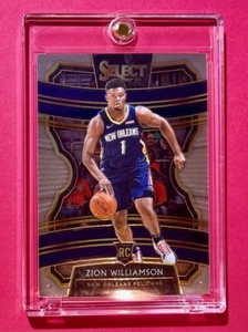 Zion Williamson MINT PANINI SELECT ROOKIE CARD 2019-20 RC #1 WELL CENTERED - Picture 1 of 7