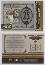 2005 Playoff Prime Cuts Century Gold /25 Rafael Palmeiro #85