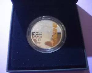 2025 John Lennon Color PROOF 1 oz.Silver Coin(LIMITED TO 5000)(SOLD OUT AT MINT) - Picture 1 of 9