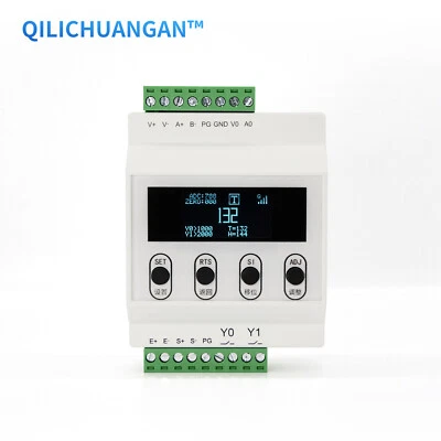 Load Cell Amplifier Weight Sensor Transmitter Output RS485 0-5V 0-10V 4-20mA - Image 1 of 4