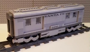 Custom Train Santa Fe F7 Baggage Car PLEASE READ ITEM DESCRIPTION - Picture 1 of 3