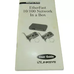 Guía del usuario de red Etherfast Linksys 10/100 - Imagen 1 de 3