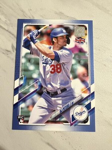 2021  Topps UK Edition Purple #160 DJ Peters #’d /75 50 RC Fathers Day Blue