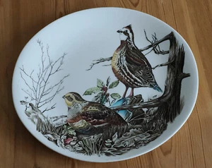 Set of 6 hand engraved game bird dinner plates (Johnson Brothers) - Picture 1 of 12
