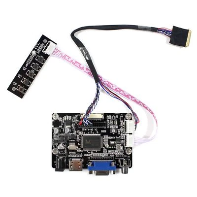 HD VGA AV LCD Controller Board for LTN101NT02 B101AW LED LVDS 40Pin LCD Panel - Image 1 of 4