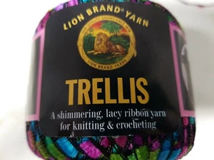 Löwenmarke Garn Rankgitter Spitzenbandgarn zum Stricken & Häkeln Buntglas - Bild 1 von 6