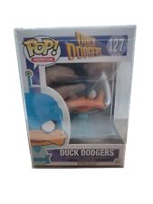 Funko Pop! Animation DUCK DODGERS Daffy Duck CHASE #127 NEW IN BOX POP PROTECTOR