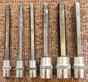 Cornwell Tools 4mm-9mm Long Metric Hex Bit Socket 3/8" Drive CR-V - Picture 1 of 4
