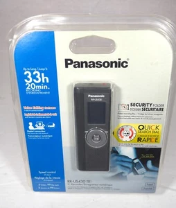 Panasonic RR-US430 (33 Hours) Handheld Digital IC Recorder Transcriber - Picture 1 of 3