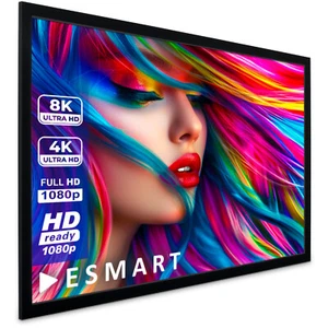 ESMART Professional MIRALE Tageslicht-Rahmen Leinwand GRAU 221x125cm (100") 16:9 - Bild 1 von 7