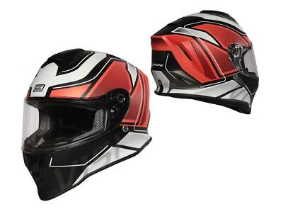 Helm Origine Dinamo Galaxi Fluo rot-schwarz matt - Bild 1 von 4
