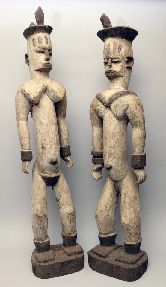 Couple de statuette Ijo (Nigéria) - Photo 1/1