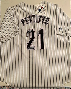 Andy Pettitte Signed Houston Astros Jersey PSA/DNA - Picture 1 of 3