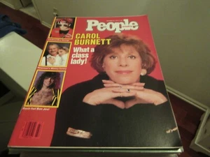 People Magazine Nov 24 1986 CAROL BURNETT Boy George Newman Bon Jovi - Picture 1 of 2