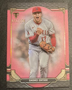 Shohei Ohtani 2022 Topps Tribute PINK REFRACTOR 92/125 Card #41 (5676) - Picture 1 of 3