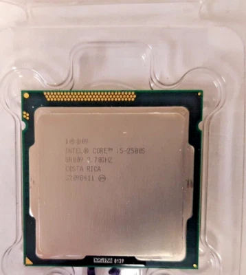 Intel Core i5-2500S, HD 2000 GPU, 6M Cache, 4Core, 2.7 to 3.70 GHz, OPEN BOX - Image 1 of 3