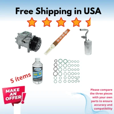 Compresor y secadores aire acondicionado apto Lincoln Mark VII 1991-1992 Foto 1 de 4