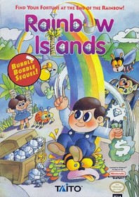 RAINBOW ISLANDS - Nintendo NES - GAME ONLY