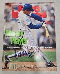 Sports Illustrated March 16 1992 Signed - Ryne Sandberg Autograph No Label 🔥 - Picture 1 of 10