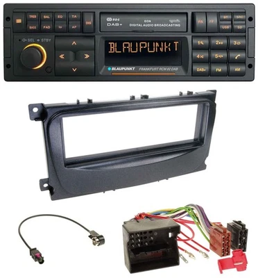 Blaupunkt USB DAB SD MP3 Bluetooth Autoradio für Ford Mondeo S-Max 07-14 schwarz - Bild 1 von 4