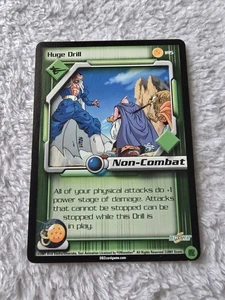DBZ Dragon Ball Z Huge Drill IR5 CCG Limited DBZ Irwin Toy Promo MP Majin Buu - Picture 1 of 5