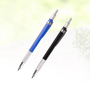 2 Pcs Mechanical Pencil Replacement Metal Student Mini Pencils Students - Picture 1 of 11