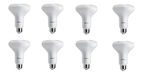 Philips Br30 Led Flood Light Bulbs 8 Pack Soft White Dimmable 650 Lumens E26 - Picture 1 of 8