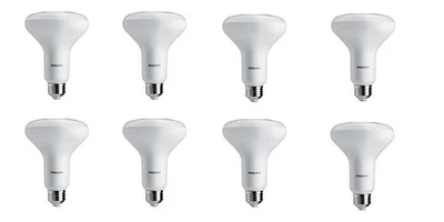 Philips Br30 Led Flood Light Bulbs 8 Pack Soft White Dimmable 650 Lumens E26 - Image 1 of 4