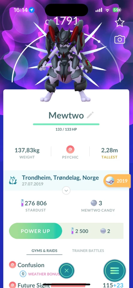 armored mewtwo pokemon go