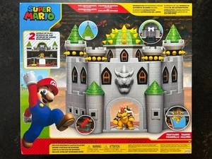 Nintendo Super Mario Bowser's Castle Playset include personaggio esclusivo Bowser - Foto 1 di 7