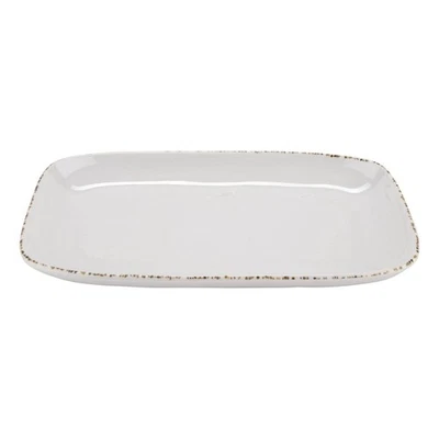 G.E.T. CS-117-UM Melamine Rectangular Serving Platter, 12 x 7.5, Urban Mill, ... - Image 1 of 3