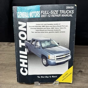 Chilton GM Chevy Full Size Truck/SUV/1500/Suburban 2007-12 Repair Manual 28626 - Picture 1 of 3
