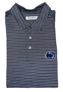 Polo a rayas Tommy Bahama NCAA Penn State Nittany Lions para hombre; XL - Imagen 1 de 8