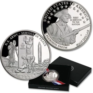 2011-S United States Army Half Dollar Proof ***RARE ORIGINAL COIN*** - Picture 1 of 1