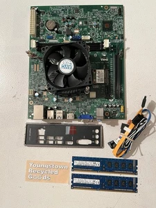DELL INSPIRON 3647 MOBO COMBO DIH81R/GENERAL SFF INTEL i5-4590 8GB RAM WIFI - Picture 1 of 19