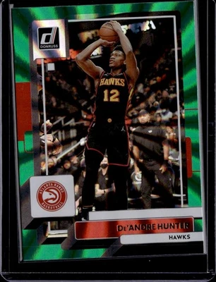 2022-23 Panini Donruss - De'Andre Hunter #64 Holo Green Laser - Image 1 of 2