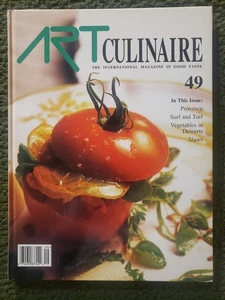 Art Culinaire 49 Provence Surf and Turf Vegetables Desserts Slaws - Picture 1 of 4