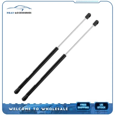 Pair Front Hood Gas Springs Lift Support Struts Shocks For 2006-2015 Audi Q7 - Image 1 of 4