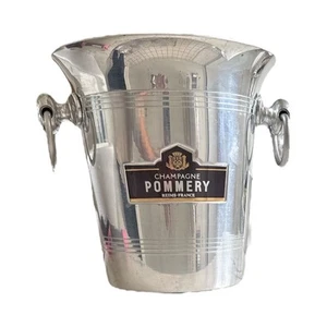Secchiello Champagne Pommery Francia Vintage Alluminio Champagne Misura Completa - Foto 1 di 10