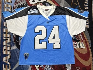 Major League Lacrosse Ohio Machine Jersey Mario Ventiquattro MLL Team Issue #24 - Picture 1 of 24