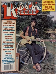 Rock Scene Magazine February 1978 Stones, Aerosmith, Shangri-Las, Blondie, Elvis - Picture 1 of 17