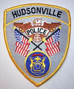 Patch polizia Hudsonville Michigan - spedizione tracciata gratuita negli Stati Uniti! - Foto 1 di 1