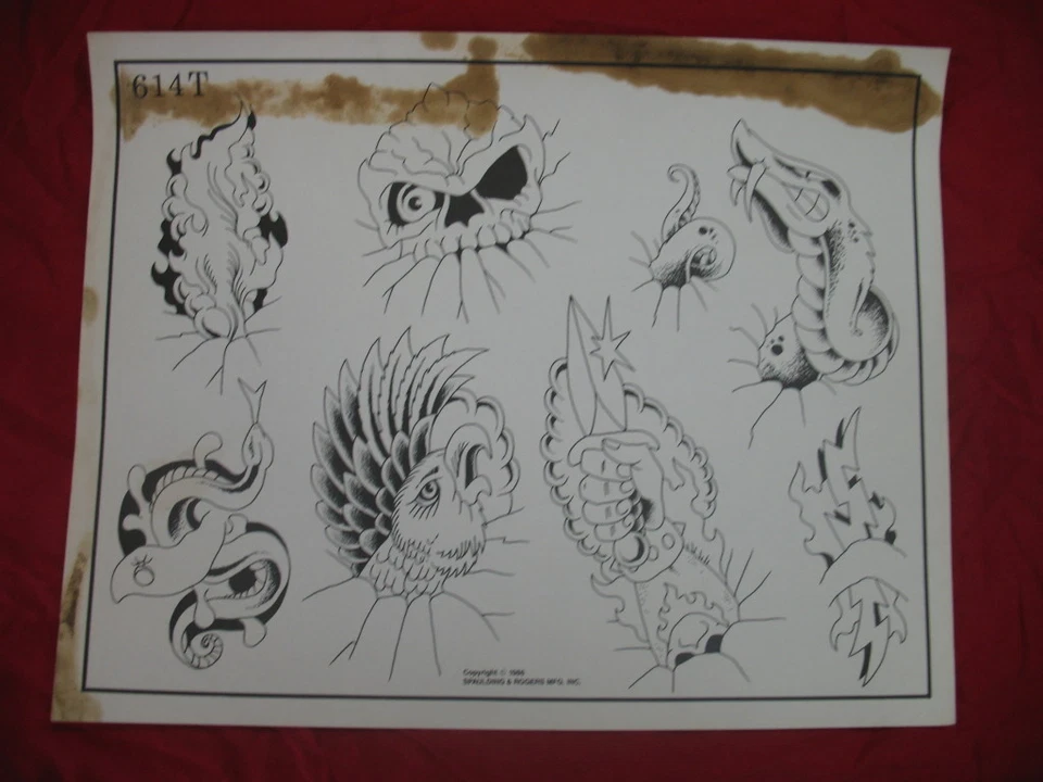 Spaulding & Rogers 1986 arte flash arte varios página 614T Foto 1 de 1