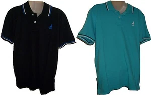 Mens AEROPOSTALE Aero Stripe Detail Jersey Dove Logo Polo Shirt NWT #2493 - Picture 1 of 3