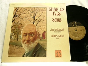 CHARLES IVES Songs Jan DeGaetani Gilbert Kalish Nonesuch LP - Bild 1 von 1