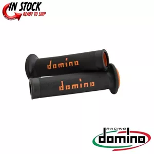 Domino Black/Orange Dual Compound MotoGP Grips 0630-1596 - Bild 1 von 3